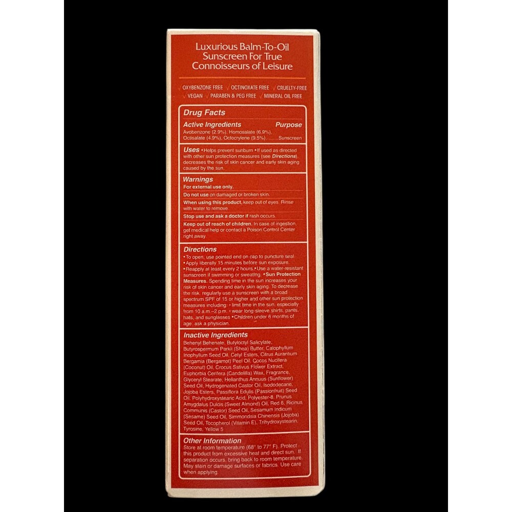 Vacation Orange Gelee SPF 30 Broad Spectrum Sunscreen Gel 3.12oz New In Box - Picture 4 of 7